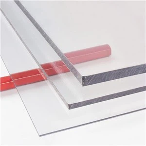 Unbreakable Clear Transparent Solid Polycarbonate Sheets Vaj Huam Sib Luag 8mm